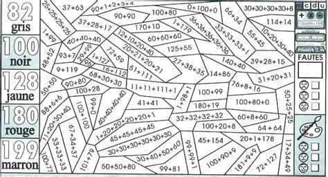 Coloriage Magique De Multiplication Cm2 A Imprimer Tout Degorgement