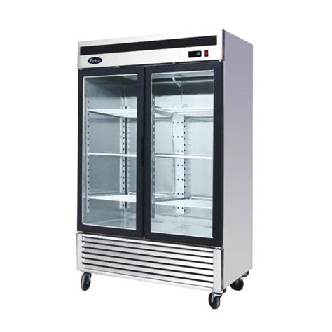 Refrigeradoras Refrigerador Acero Inox Puertas Vidrio Ventus Vr Ps