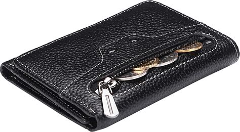 Ainimoer Small Leather Wallet For Women Slim Compact Credit Card