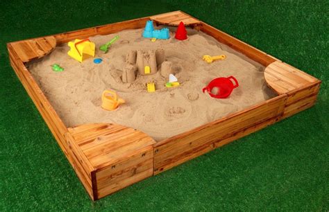 Backyard Sandbox Kidkraft 00130 In 2020 Kids Sandbox Backyard Play