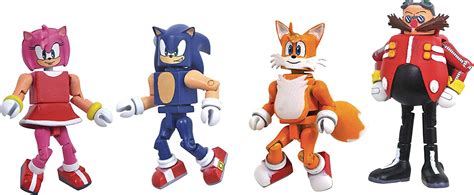 Diamond Select Toys Sonic The Hedgehog Series 1 Minimates Box Set