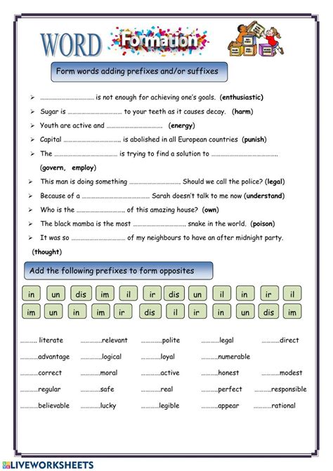 Understanding Prefixes And Suffixes Worksheets Pdf Style Worksheets