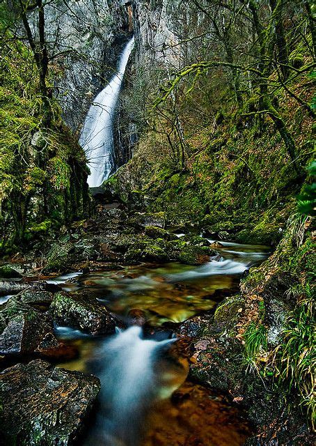 Highland Waterfall Waterfall Beautiful Places Nature Beautiful