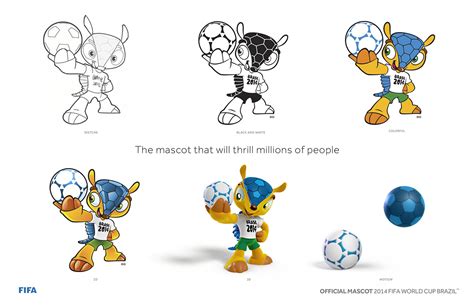 mascot of world cup 2014 on behance