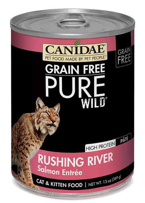 We use wholesome ingredients like farm grown veggies, hearty grains and premium proteins. Canidae Grain Free PURE Wild Rushing River Salmon Pate ...