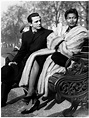 Pearl Bailey and her husband Louie Bellson on a park bench in February ...