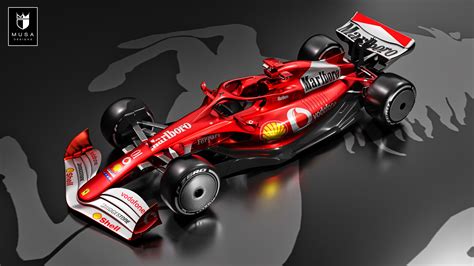 Artstation Ferrari F2004 Livery On The 2022 F1 Concept Car