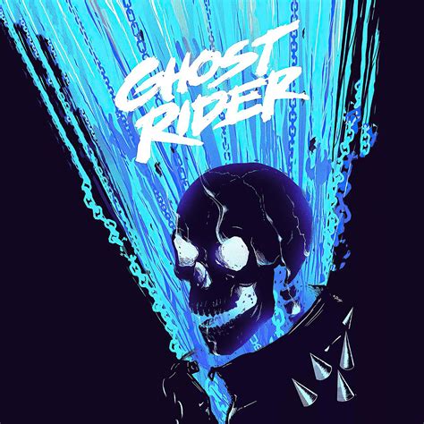 2048x2048 Ghost Rider Minimal 4k Ipad Air Hd 4k Wallpapers Images
