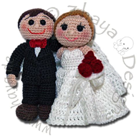 Ravelry Bride And Groom Pattern By Zhaya Designs