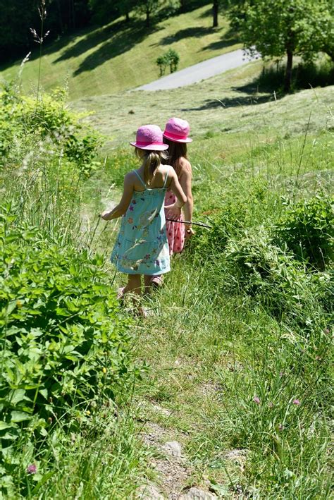 Free Images Grass Walking Girl Hiking Hay Lawn Meadow Flower Adventure Walk Green