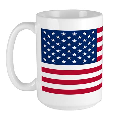 Cafepress American Flag Large Mug Mugs 15 Oz Ceramic Large Mug