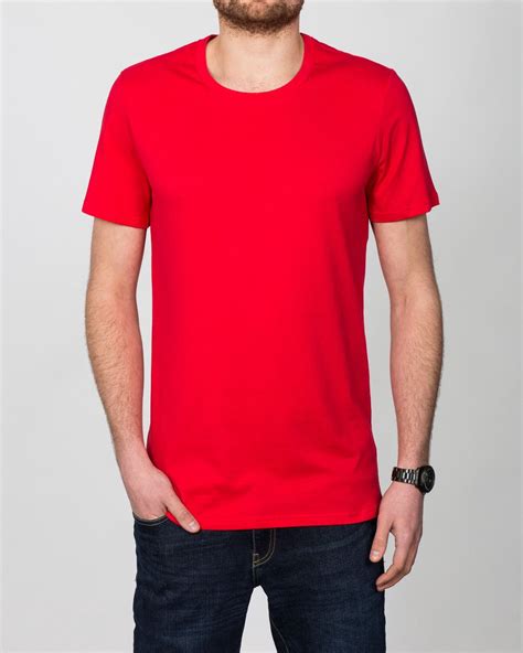 2t Tall T Shirt Red Extra Long Tall Mens Clothing