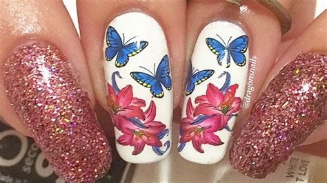 We did not find results for: Blue Butterfly Nail Art Tutorial - YouTube