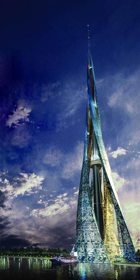 Architecture Corner Vertical City Dubai