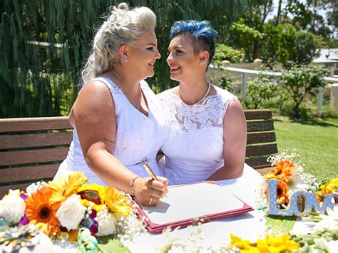 first same sex marriages take place in australia following legalisation the independent