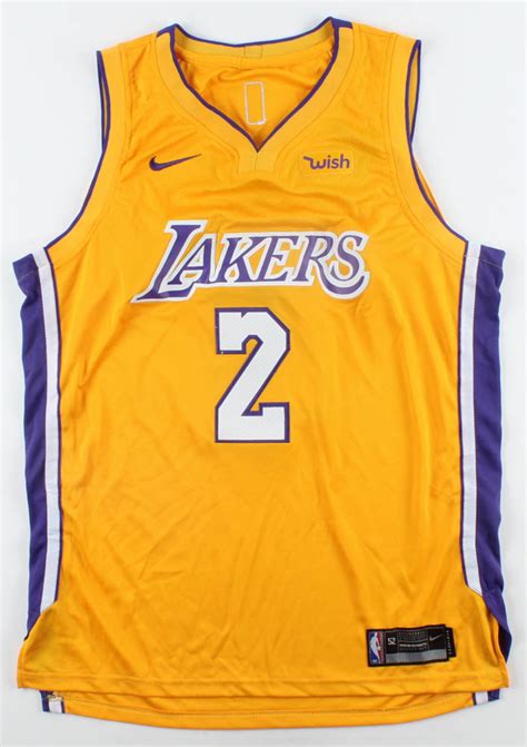 Find the latest in lonzo ball merchandise and memorabilia, or check out the rest of our new orleans pelicans gear for the whole family. Lonzo Ball Signed Lakers Jersey (PSA Hologram) | Pristine ...