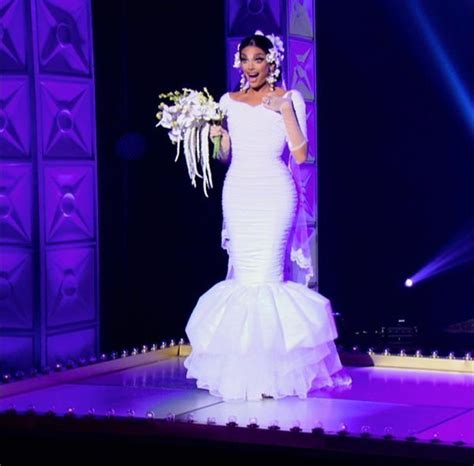 White Party Drag Race Season 9 Valentina Queen Wedding Dress