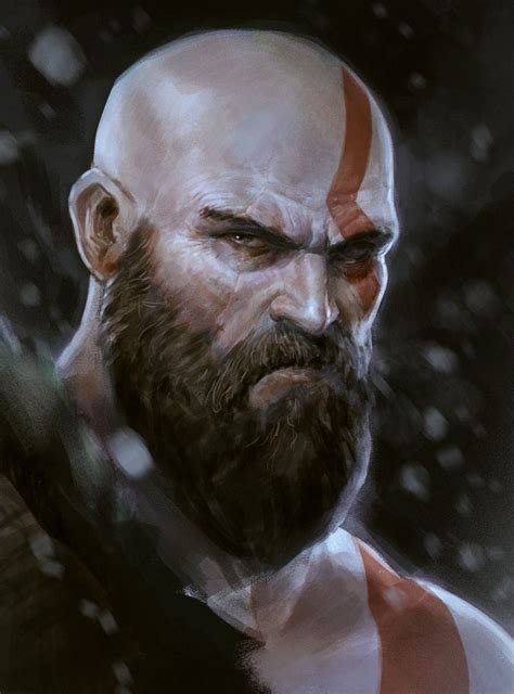 God Of War Kratos God Of War Fan Art 43500937 Fanpop
