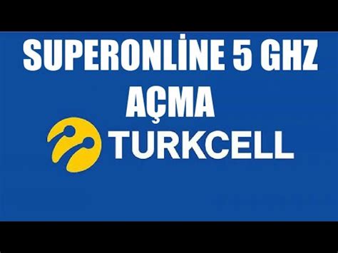 Turkcell Superonline 5Ghz Açma YouTube
