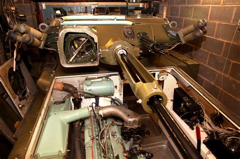 Alvis Sabre Restoration Rarden Cannon Installed Main Gun