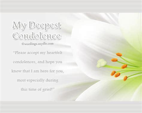 Condolence Messages Wordings And Messages