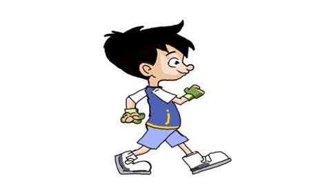 Run Boy Character Animations Photoshop Png