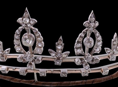 A Late Victorian Diamond Tiara Circa 1890