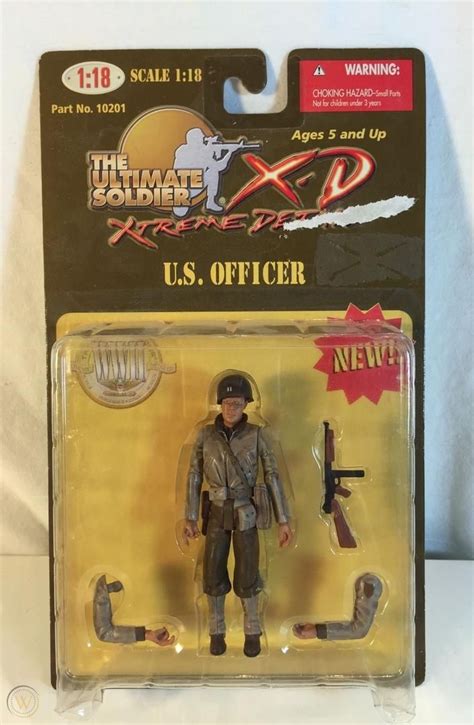118 Scale Action Figure The Ultimate Soldier X D Us Officer 10201