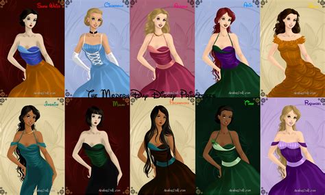 The Modern Day Disney Princesses Wallpaper By