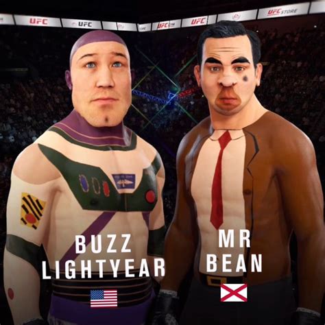 Buzz Lightyear Vs Mr Bean Ea Sports Ufc 4 Epic Fight 🥑 Youtube