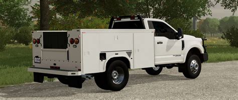 2022 Ford F350 Service Truck V10 Fs22 Farming Simulator 22 Mod