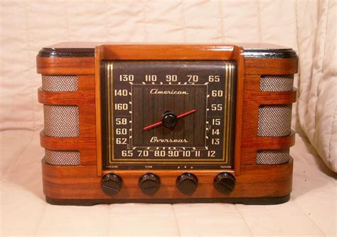 Old Antique Wood Crosley Vintage Tube Radio Restored Working Art Deco Table Top How To