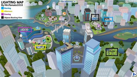 Sims 4 All Maps