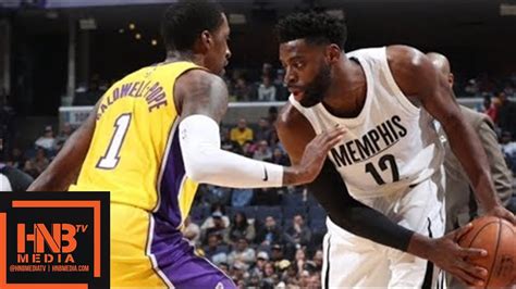 Los Angeles Lakers Vs Memphis Grizzlies Full Game Highlights Jan 15