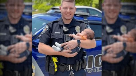 Video Rookie Police Officer Saves Baby From Choking Wset