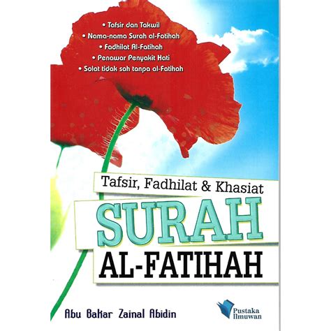 Tafsir Fadhilat Dan Khasiat Surah Al Fatihah Shopee Malaysia