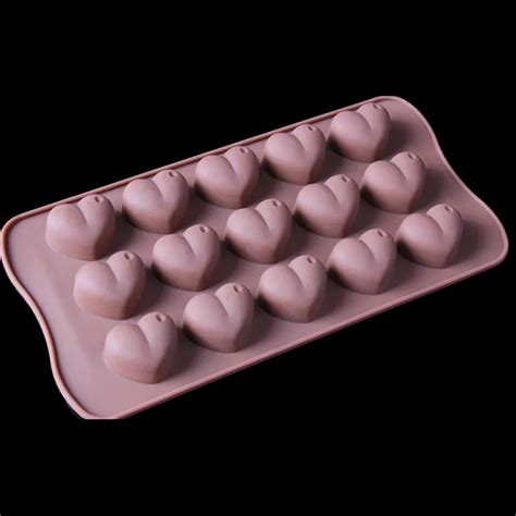15 grid love shape mold silicone chocolate mould confeitaria fondant mold silicone soap mold