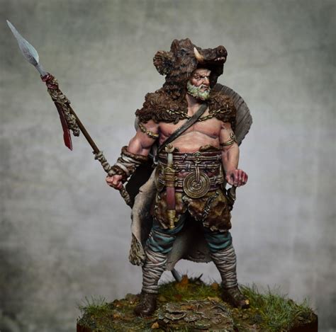 Germanic Warrior By Jose A Gallego Jag · Puttyandpaint