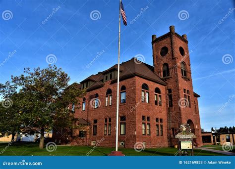 Gogebic County Courthouse Bessemer Michigan Stock Image Image Of