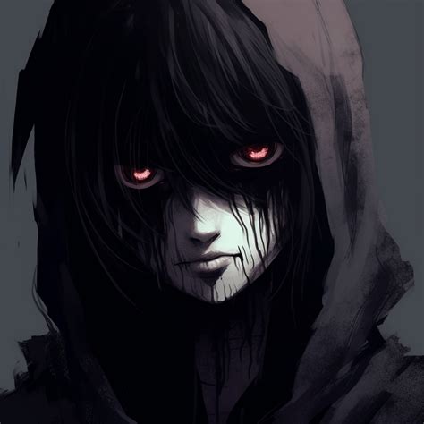 Dark Ghoul Profile Gothic Scary Anime Pfp Collection Pfp Hero