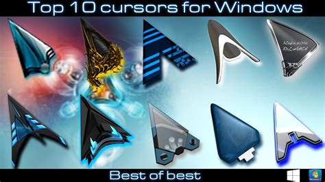It adds on a new look to the mouse cursor, screen background, desktop icon, and even file, folder format on your windows 10 pc. Best of best Top 10 cursors for Windows 10/8.1/8/7 - YouTube