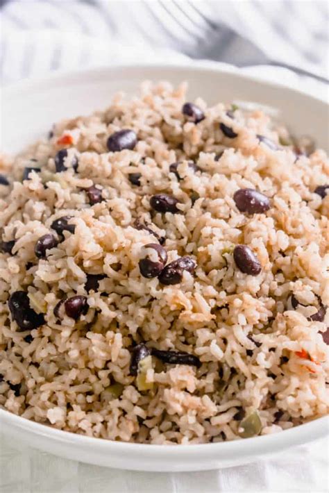 Easy Stovetop Rice And Peas Recipe Hint Of Helen