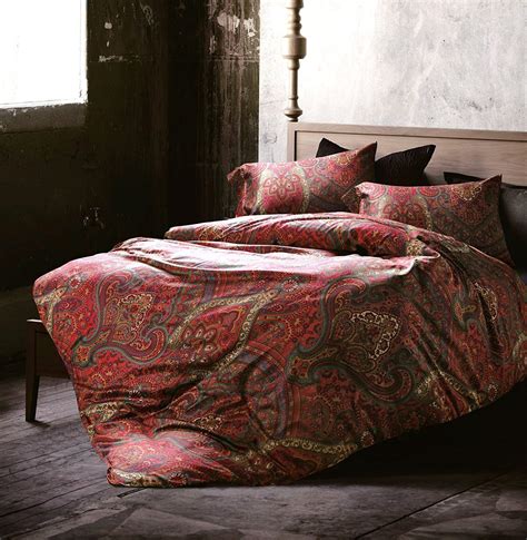 Eikei Boho Paisley Print Luxury Duvet Quilt Cover And Shams 3pc Bedding