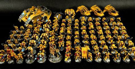 Bigger Than A Chapter Huge Imperial Fists Army