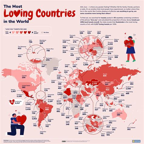 The Most Loving Countries And Cities In The World Based On 15 Million