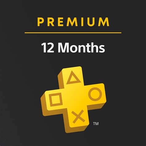 Playstation Plus Premium 12 Month Subscription