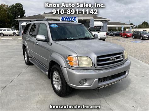Used 2003 Toyota Sequoia 4dr Limited 4wd Natl For Sale In Dunn Nc