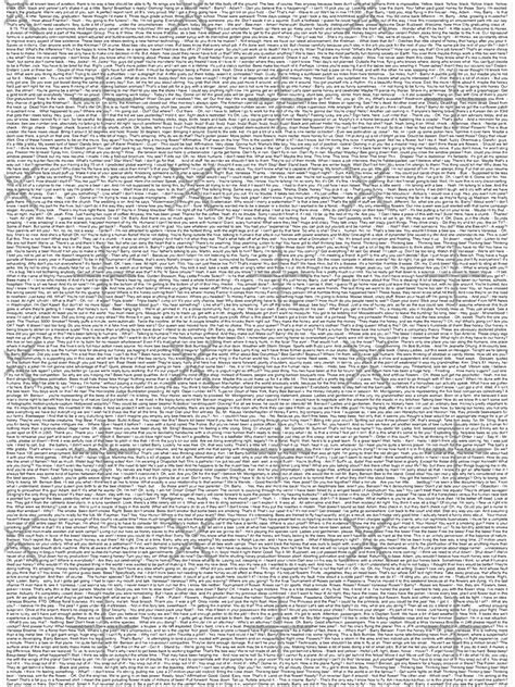 Entire Bee Movie Script Poster For Sale By Teensarts Redbubble