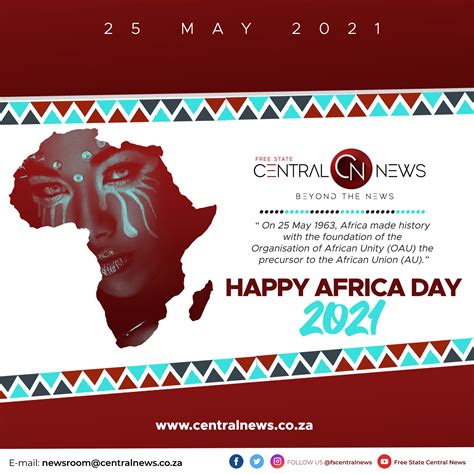 Happy Africa Day 2021 Central News South Africa