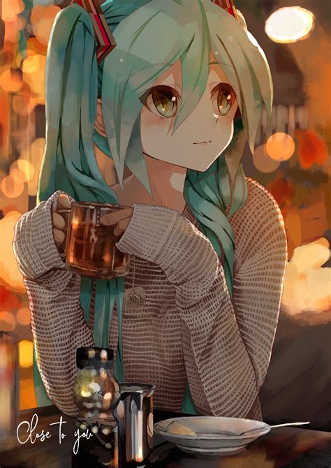 Cozy Miku Vocaloid Anime Neko Fanarts Anime Kawaii Anime Girl